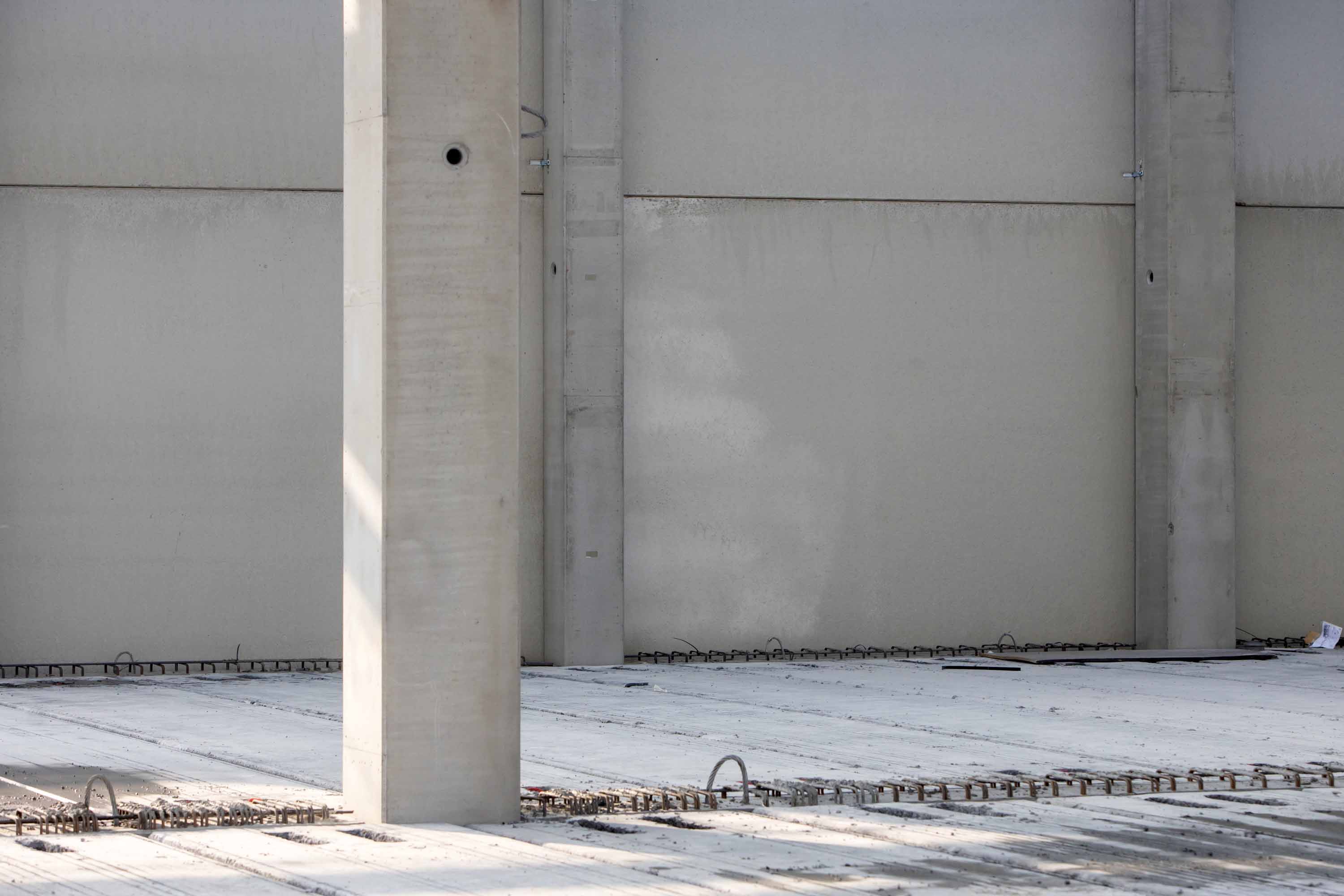 Colonnes en béton armé